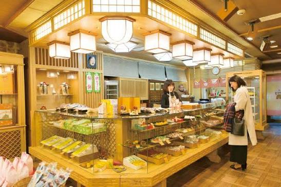 Japanese confectionery shop